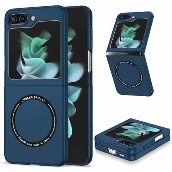 For Samsung Galaxy Z Flip 5 Magsafe Magnetic Wireless Charging Shockproof Case Cover For Samsung Galaxy Z Flip 5 Magsafe Magnetic Wireless Charging Shockproof Case Cover